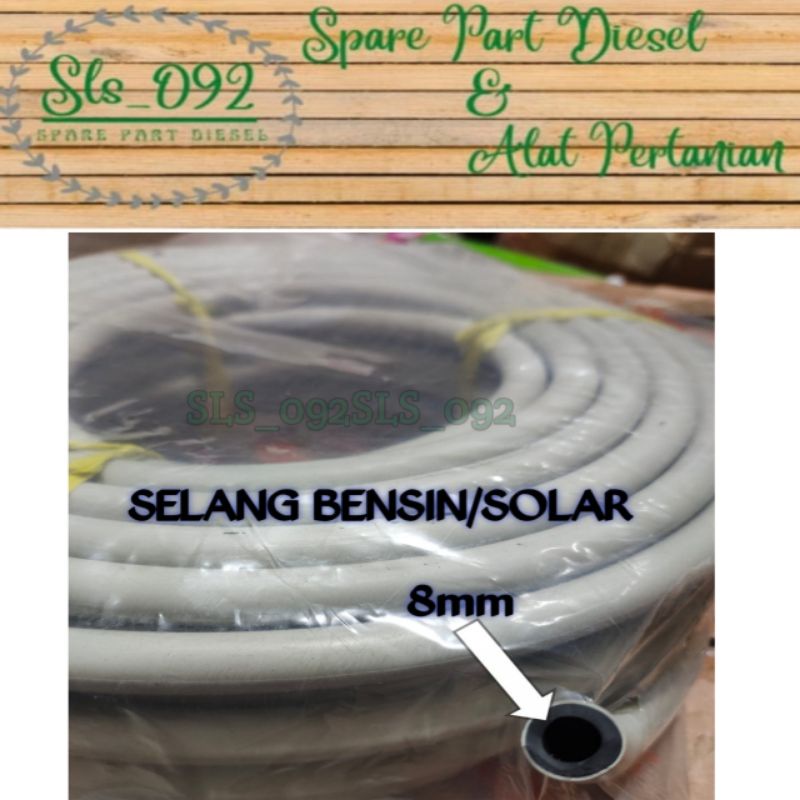 SELANG BENSIN/SOLAR 8MM MESIN DIESEL KUBOTA