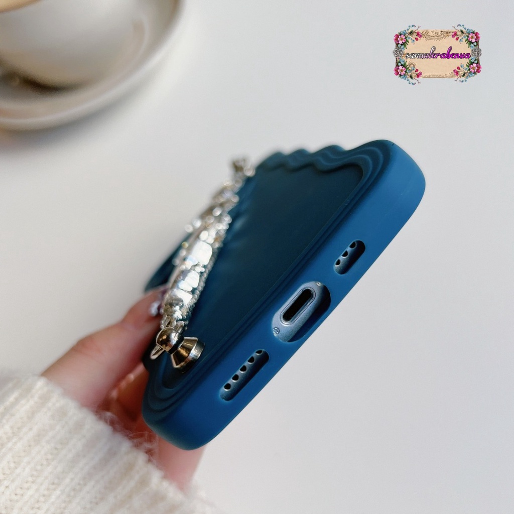 GC03 SOFTCASE GELOMBANG RANTAI DIAMOND FOR OPPO A74 A95 A76 A36 A96 RENO 4F 5 5F 6 7 8 7Z 8Z SB4734