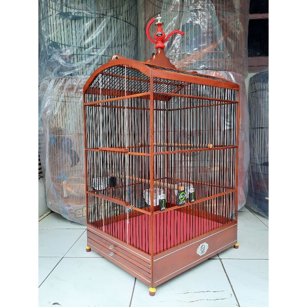 SANGKAR KOTAK EBOD JAYA LIST NO 1 & NO 2 COKLAT KOMPLIT