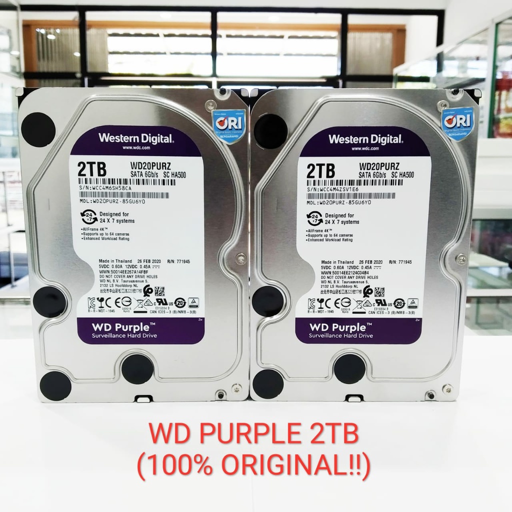 WD Purple 2TB ORI