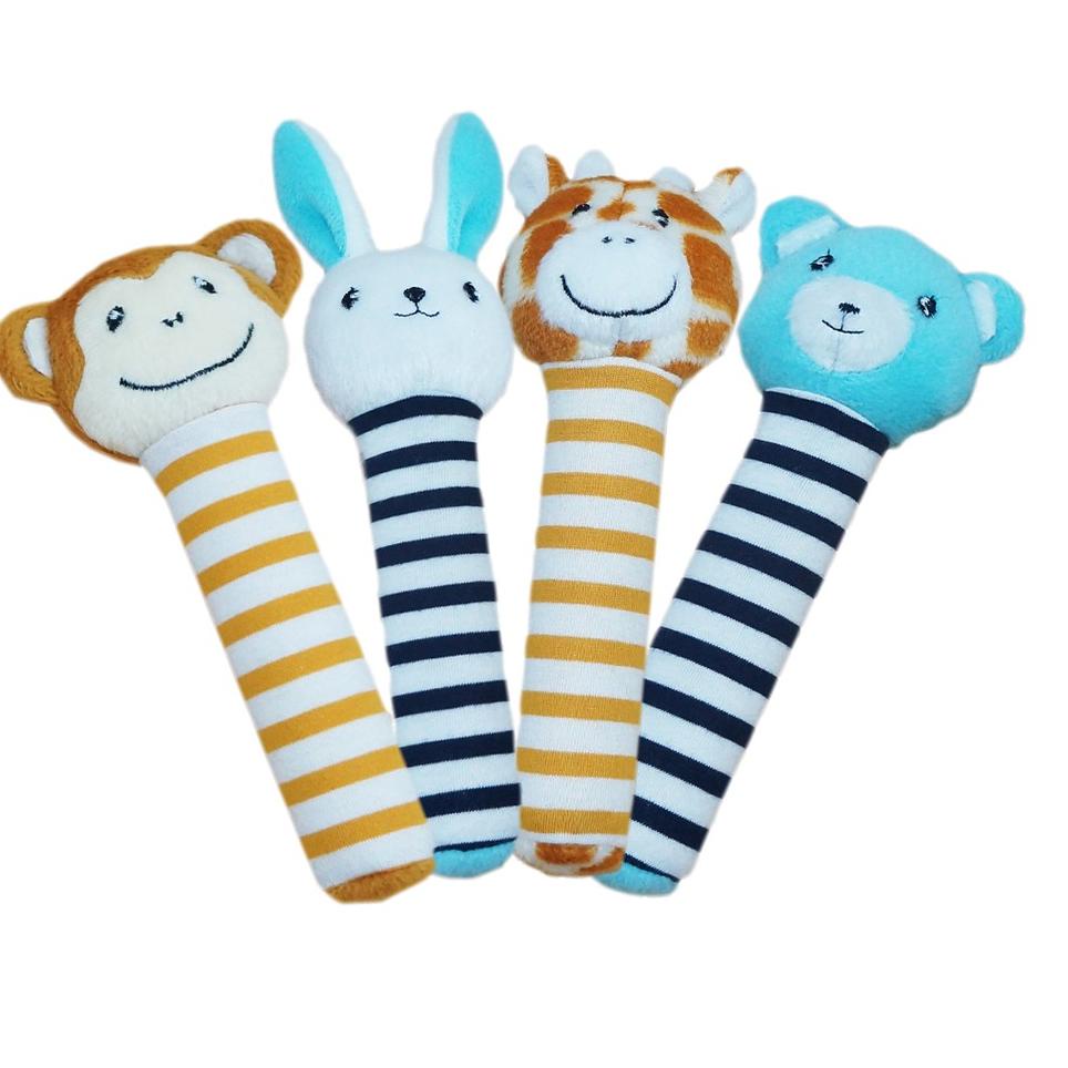 [KODE 1920] Little Friends Boneka Rattle Stick LFR2010 LFR2020 LFR2030 LFR2040
