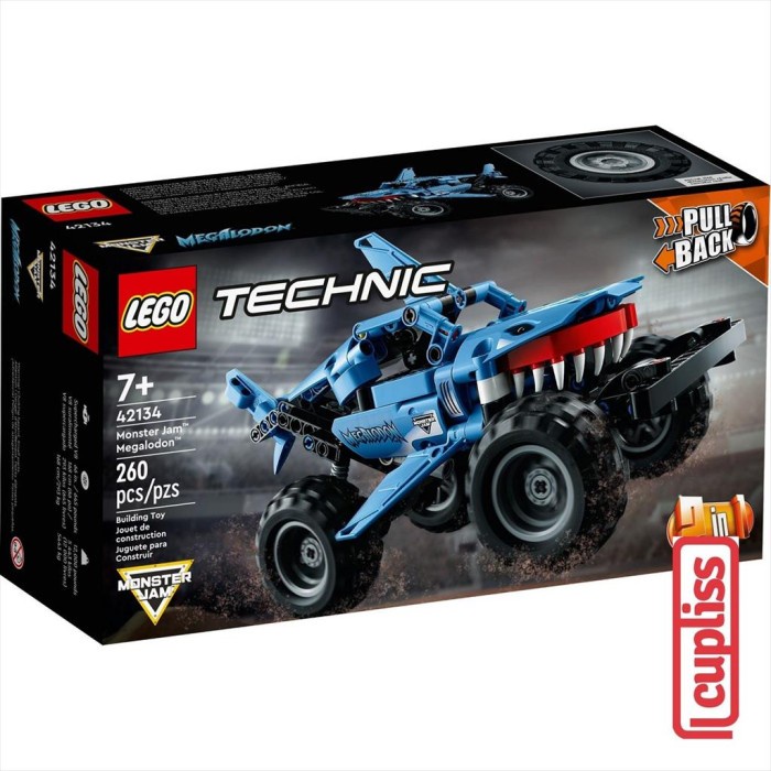 Brick Lego Technic 42134 Monster Jam Megalodon