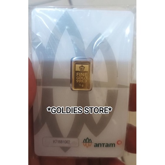 LM Antam 1 gram emas batangan asli Bisa Speyleter