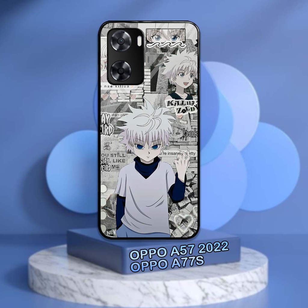 CASE GLOSSY Oppo A57 2022 | A77S | CASING HP KILAU Motif KILUA