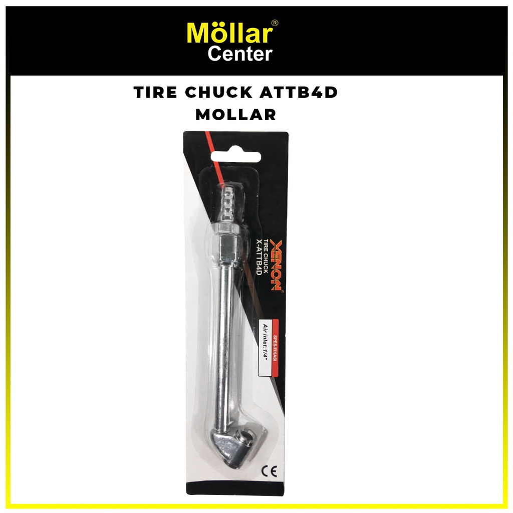 Tire Chuck - Pengisi Angin - Alat Isi Angin Ban - Nepel Pompa Ban