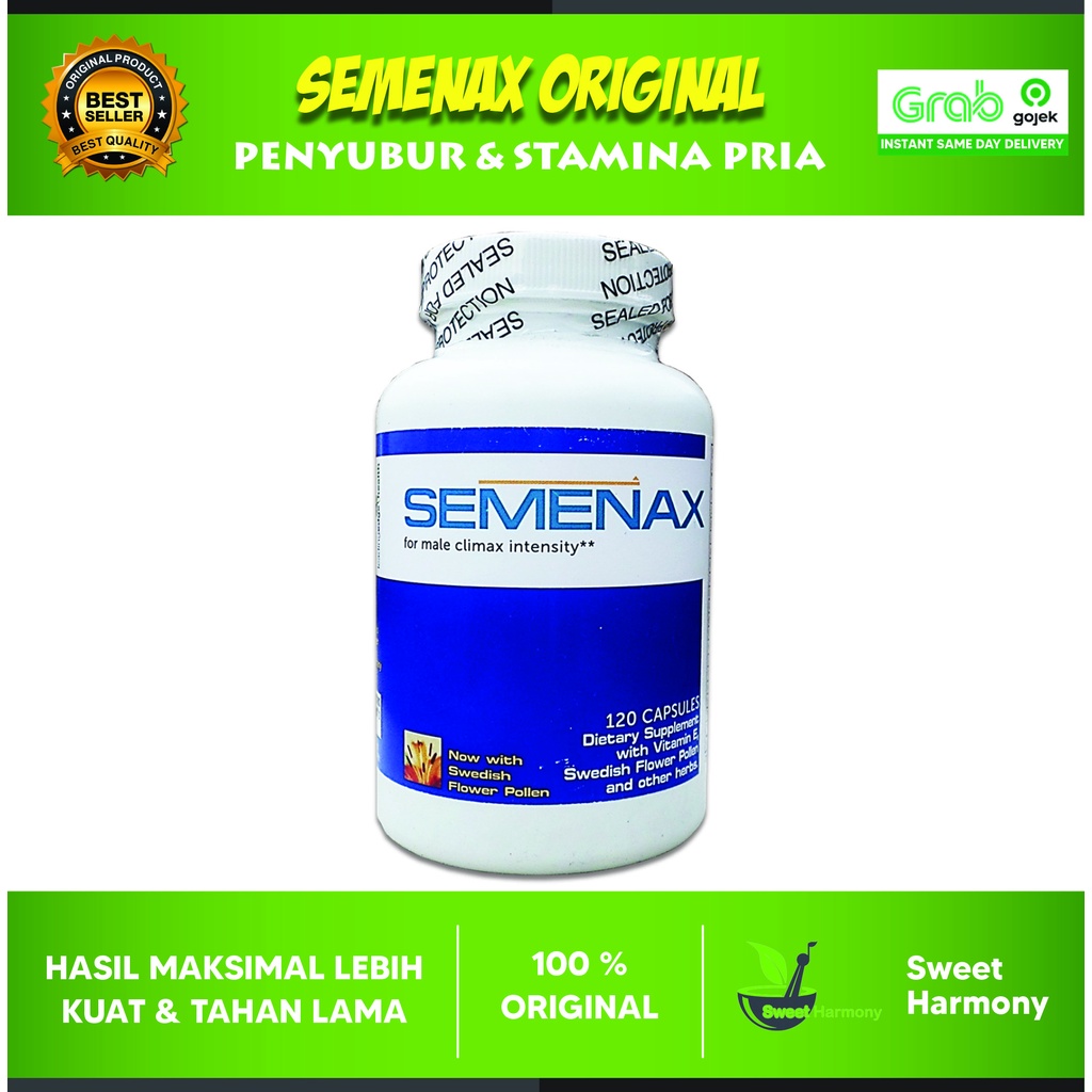 Jual Semenax Original Obat Herbal Kesuburan Pria Pengental Sper Ma