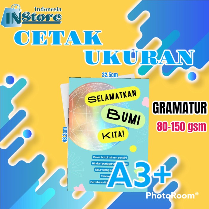 

Print A3+ bahan art paper_matt paper_hvs