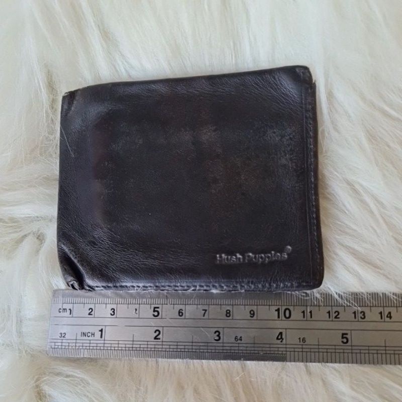 DOMPET KULIT HUSH PUPPIES PRELOVED ORI