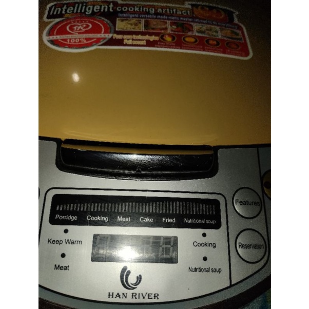 HAN RIVER RICECOOKER RICE COOKER MAGIC COM DIGITAL 2L 2 LITER SECOND/BEKAS MURAH