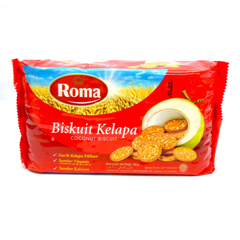 

Roma Biscuit Kelapa 300Gr