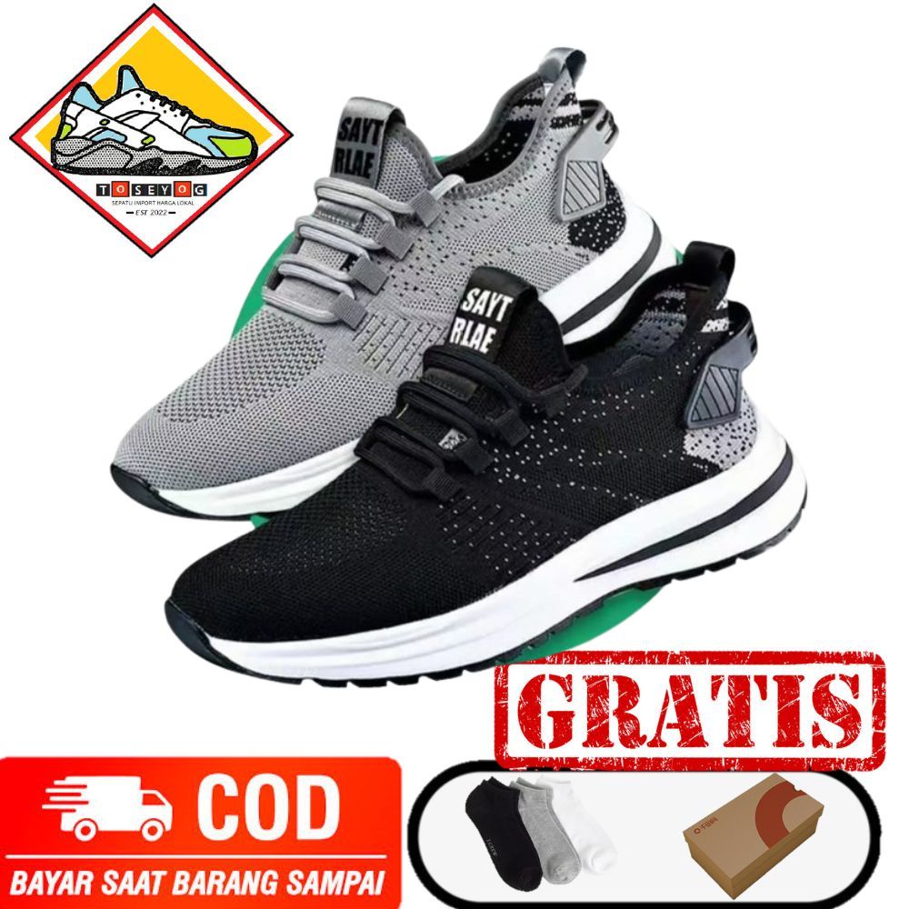 Toseyog 016 Sepatu Cowok Keren, Sepatu Sport Fashion