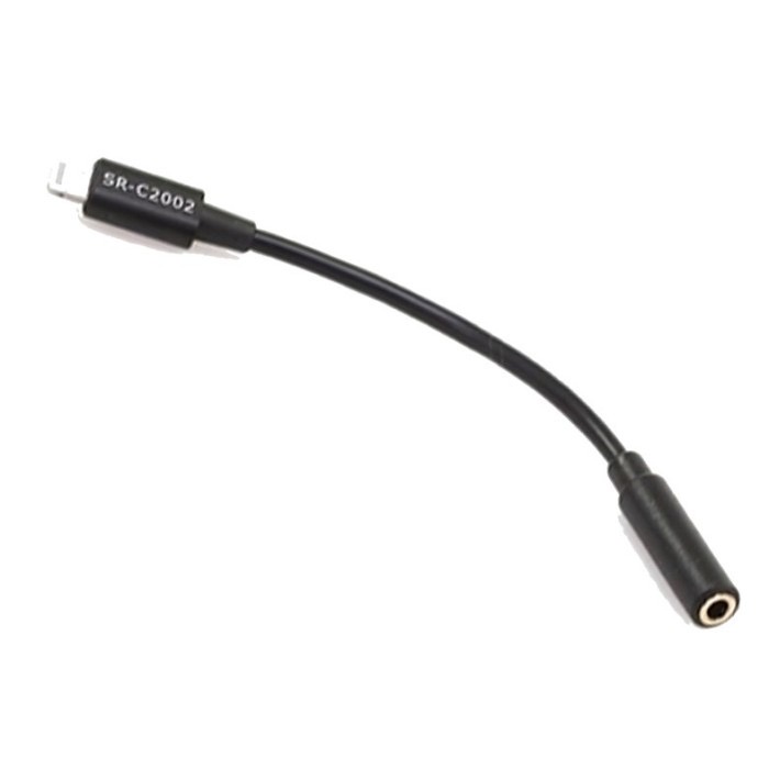 Saramonic Adapter Cable SR-C2002 3.5mm TRRS to Lightning IOS Devices - Garansi Resmi Saramonic 2 Tahun