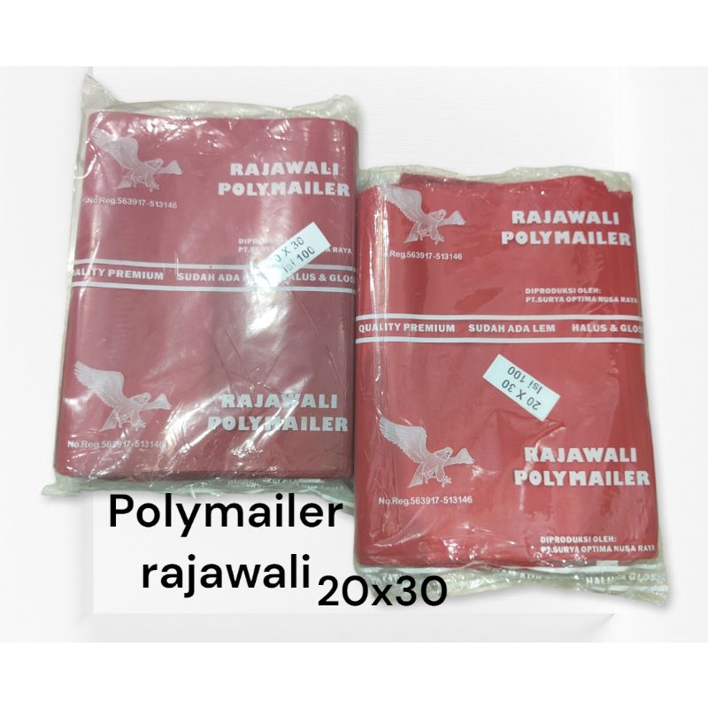 Plastik polymailer 20x30cm Isi 100pcs Rajawali Permium