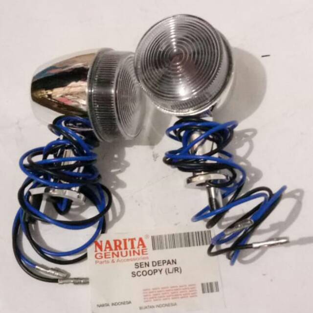 Lampu Sen Depan Honda SCOOPY Lampu Sein Depan honda SCOOPY - MF AKSESORIS MOTOR