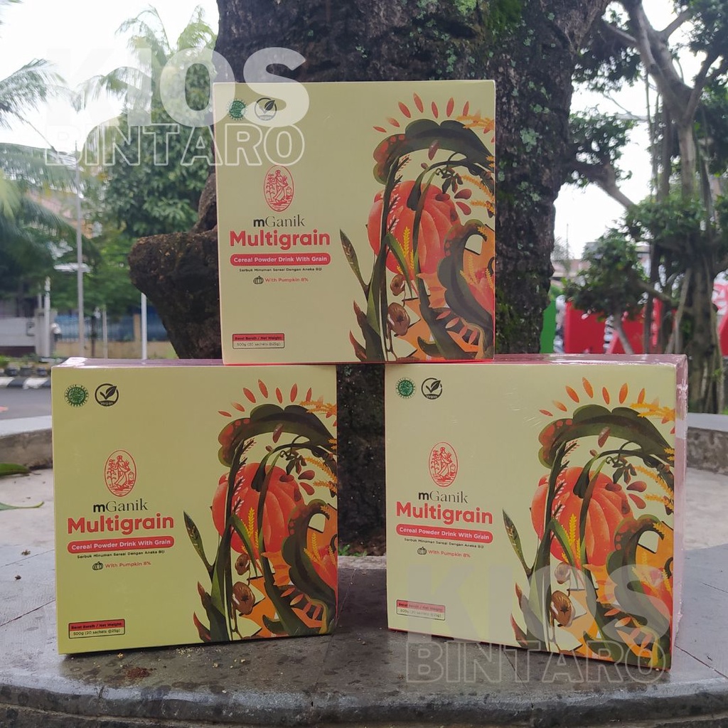 

MGANIK M GANIK MULTIGRAIN ORIGINAL 1 BOX ISI 20 SACHET