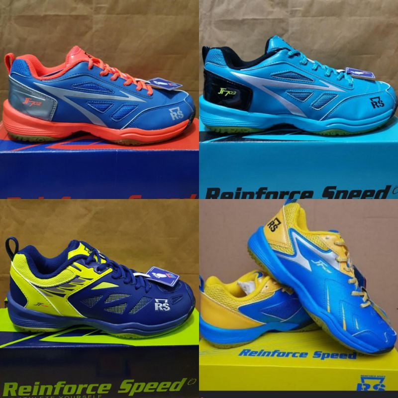 SALE Sepatu Badminton RS Jeffer JF 702 703 705 708 Original