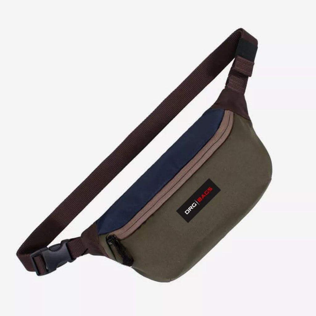 [BISA COD] Tas Waistbag / Sling Bag Mini Trendy Pria dan Wanita / Waistbag Original DRG ZEN