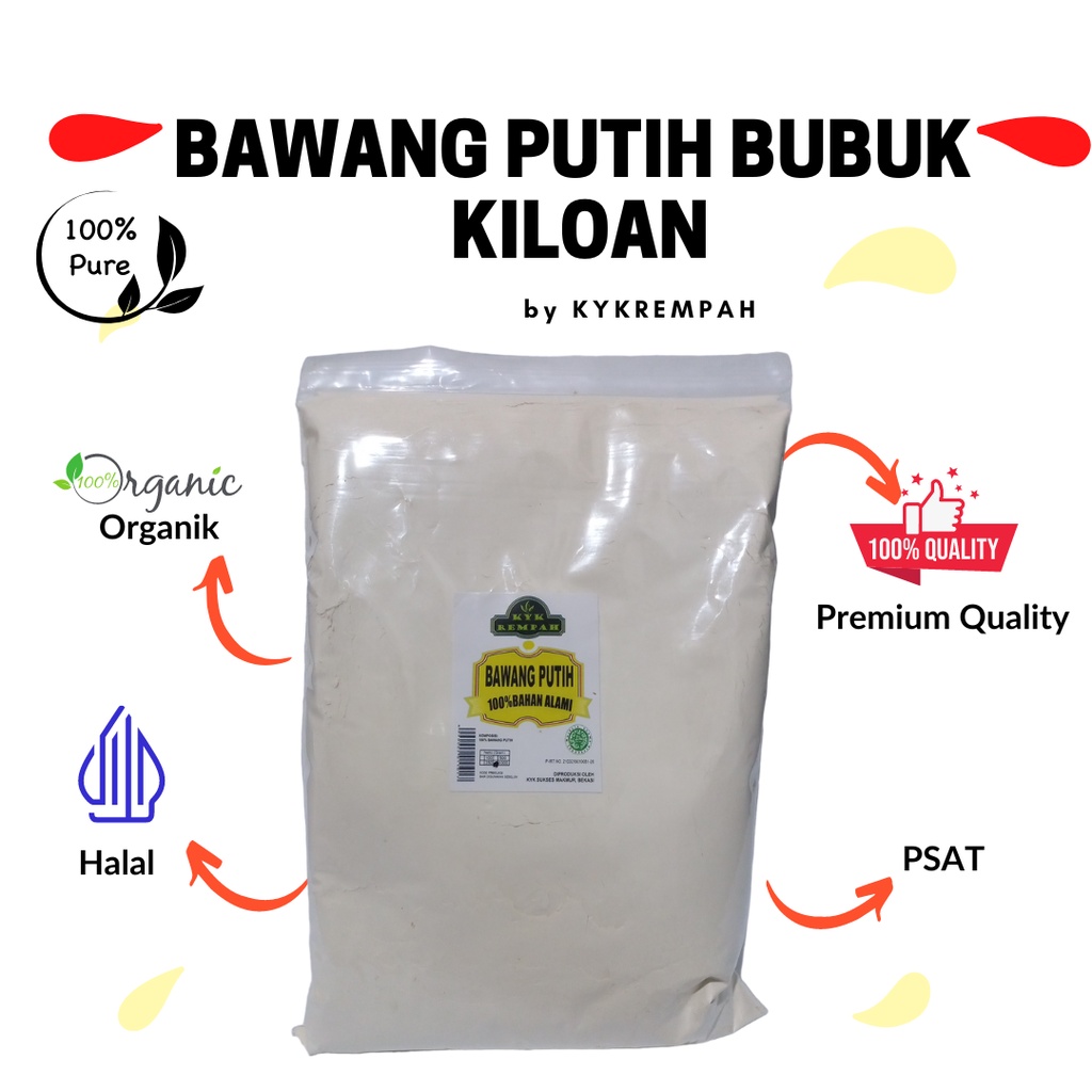 

Bawang Putih Bubuk Halus [1 Kg]