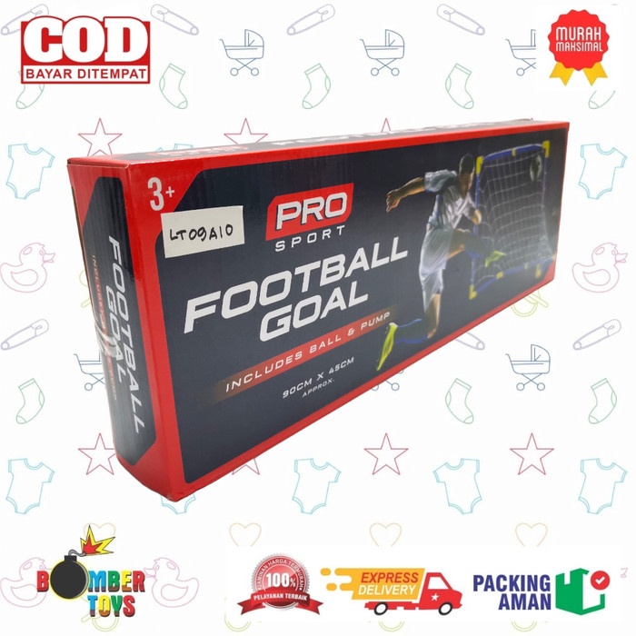 MAINAN ANAK LAKI FOOTBALL GOAL GAWANG DIY SPORT PLAY RUMAH OLAHRAGA