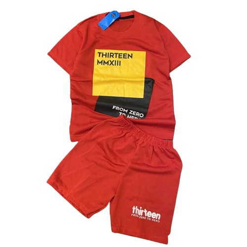 Baju Anak Laki Laki Setelan Anak Laki Laki Merah Kotak