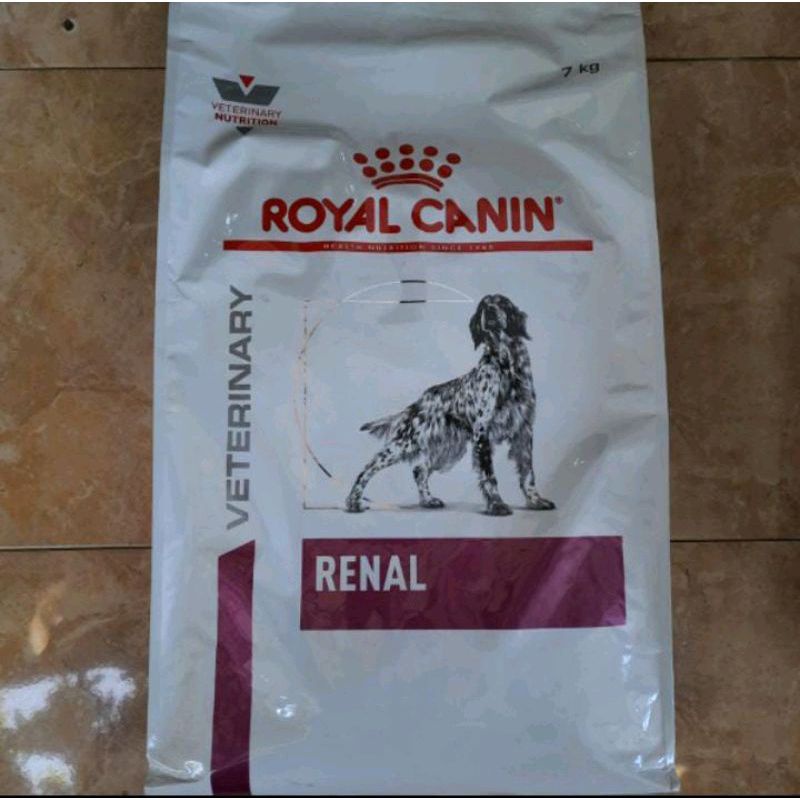 Royal Canin Renal Veterinary Diet Dogfood  Renal 7 kg (Ekspedisi) makanan anjing khusus gangguan ginjal