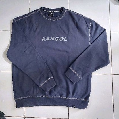 jacket crewneck kangol like new second branded original
