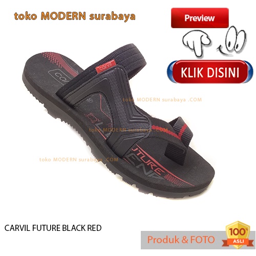 Sandal anak casual gunung jepit jempol spons printing CARVIL FUTURE