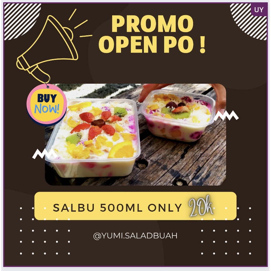 

Salad Buah Promo PO