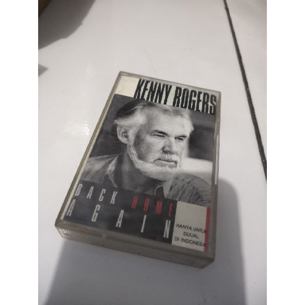 kaset pita kenny rogers / back home again