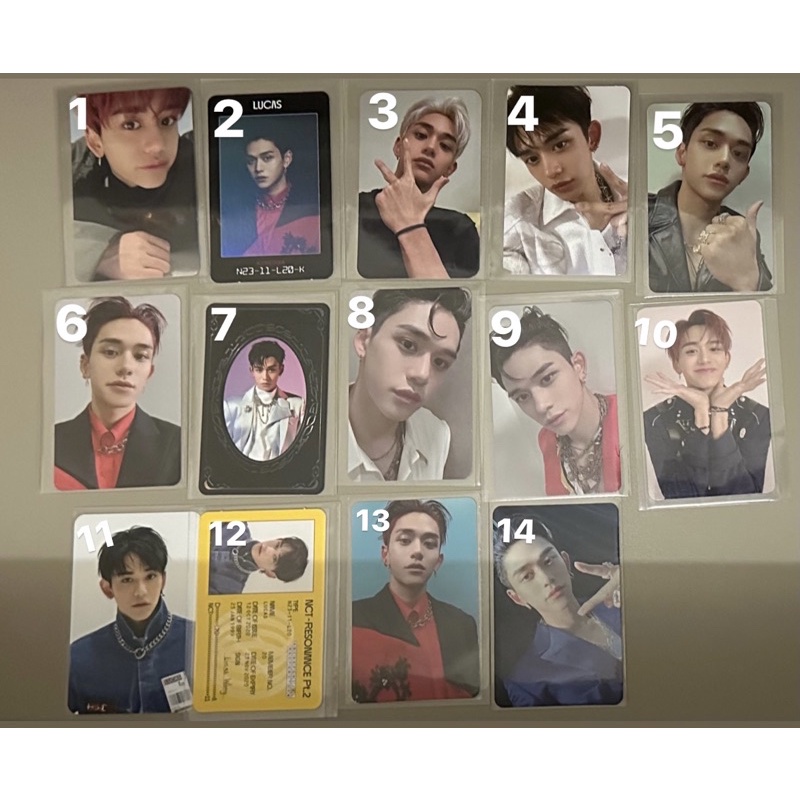 Pc photocard lucas resonance 2020 ac yb future past kihno ar superm superone totm awaken the world s