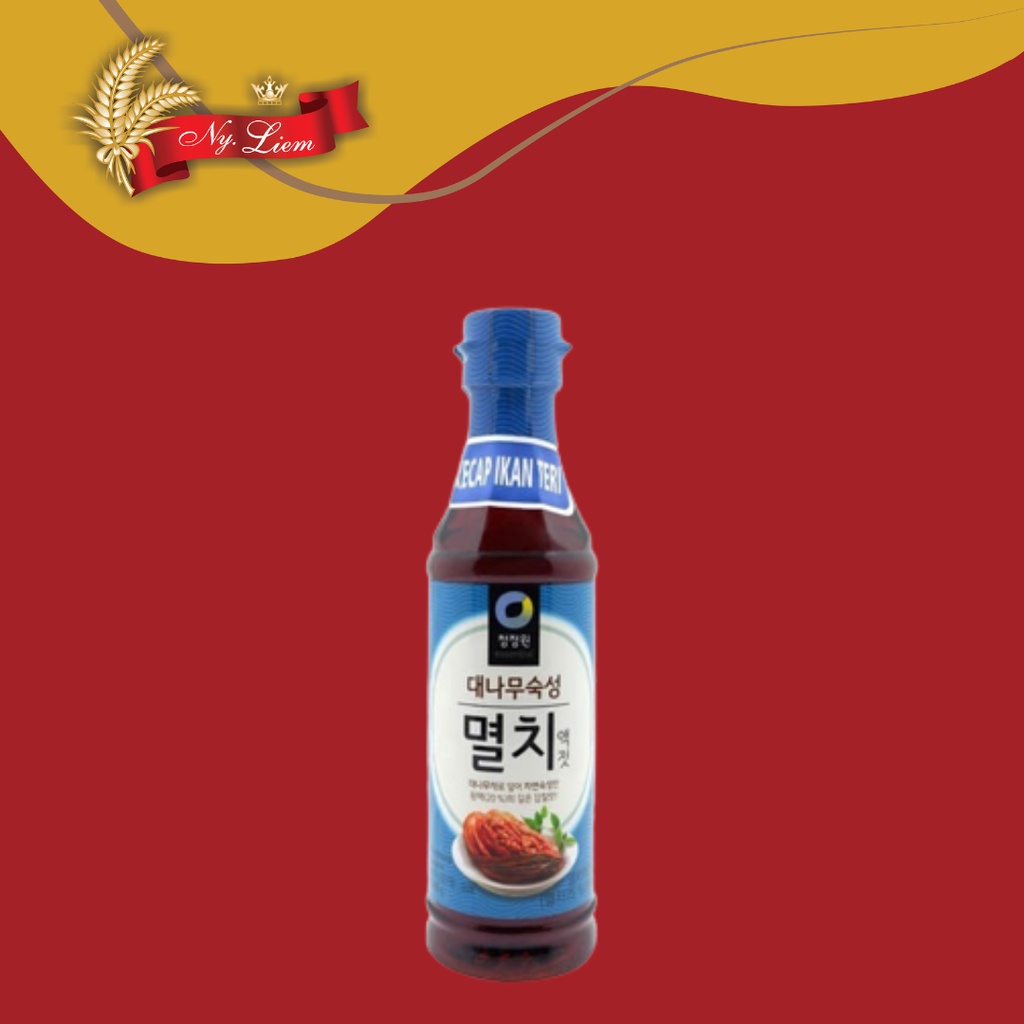 CHUNG JUNG ONE Anchovy Sauce / Saus Kecap Ikan Teri 500 gr