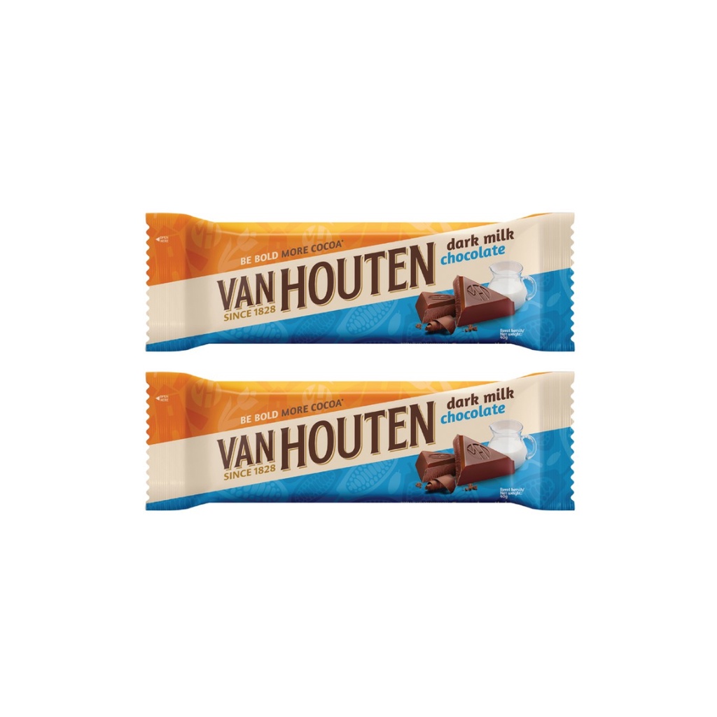 

Van Houten Dark Milk Chocolate 2 x 40 gr