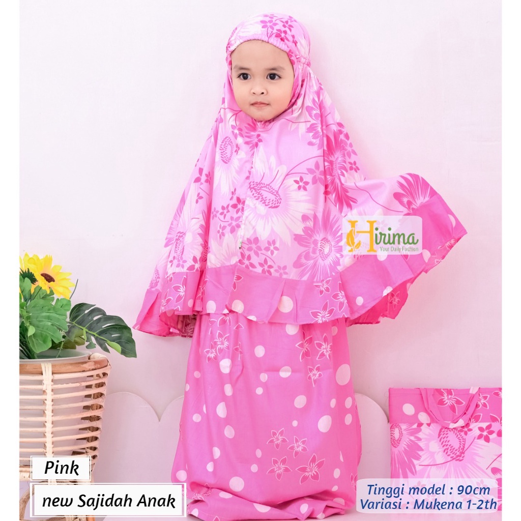 produsen mukena anak 1-5th baju sholat balita adem