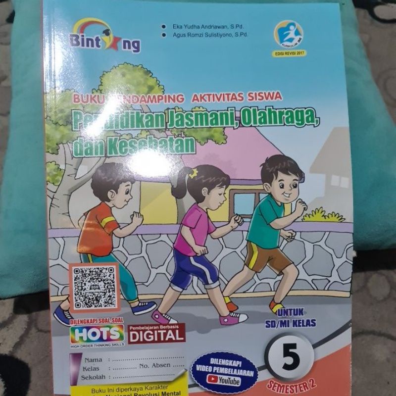 Buku Bintang Pendidikan jasmani, olahraga dan kesehatan (PJOK)