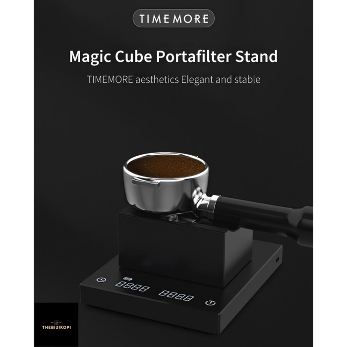 Timemore Magic Cube Portafilter Tamping Holder Penyangga Portafilter