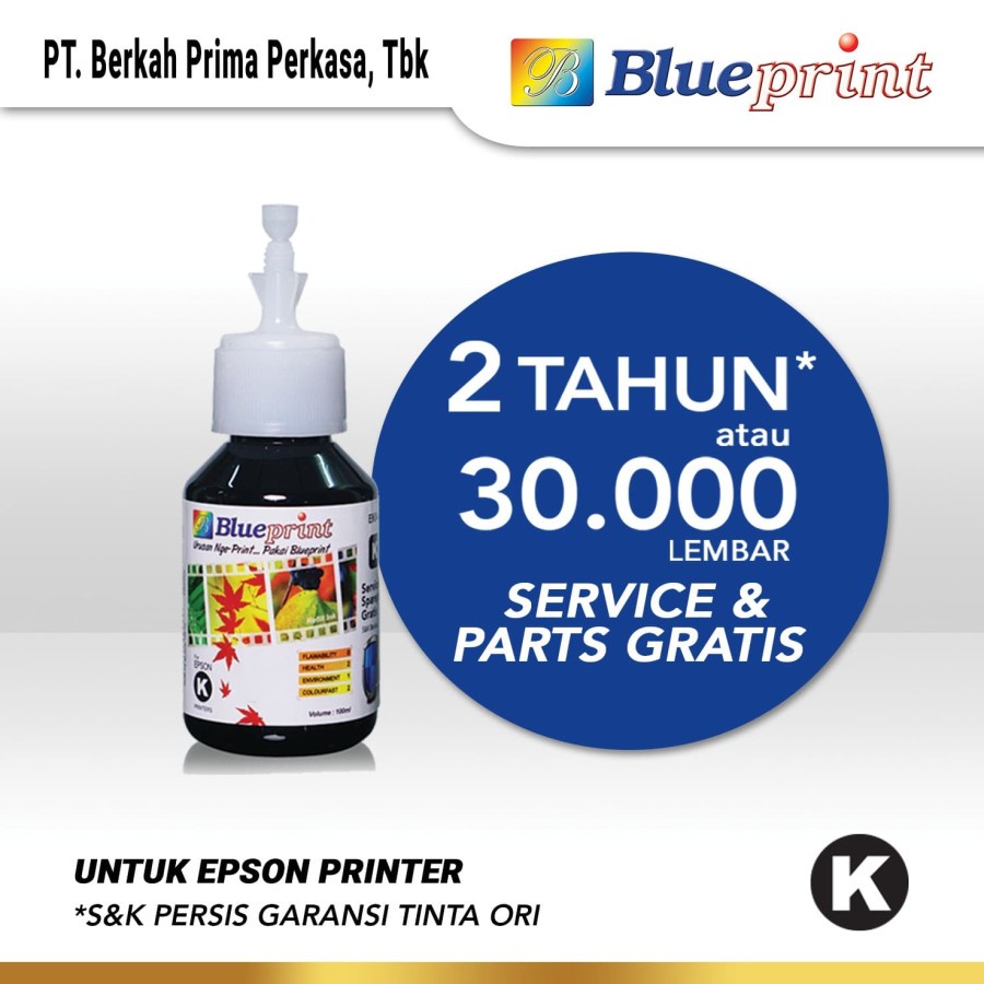 Tinta Epson BLUEPRINT For Printer Epson L Series 100ml CP