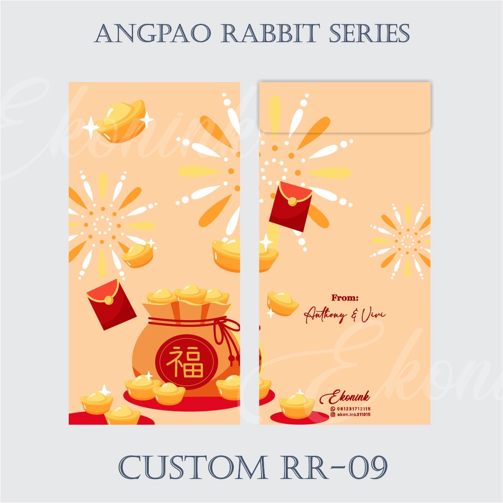 

CUSTOM ANGPAO IMLEK 2023 | DESAIN RR 9-12 & RK 9-12 | NEW UPDATED JANUARI