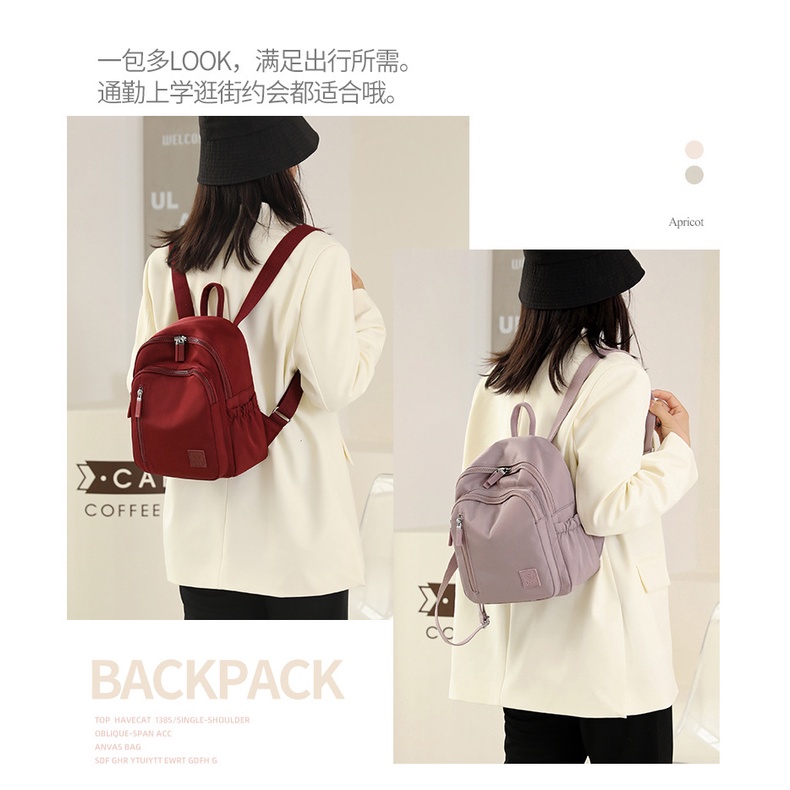 Tas Ransel Wanita Chibao Original Model Korea Remaja Sekolah Kuliah Wanita Backpack Terbaru 2023 Tas Fashion 1728