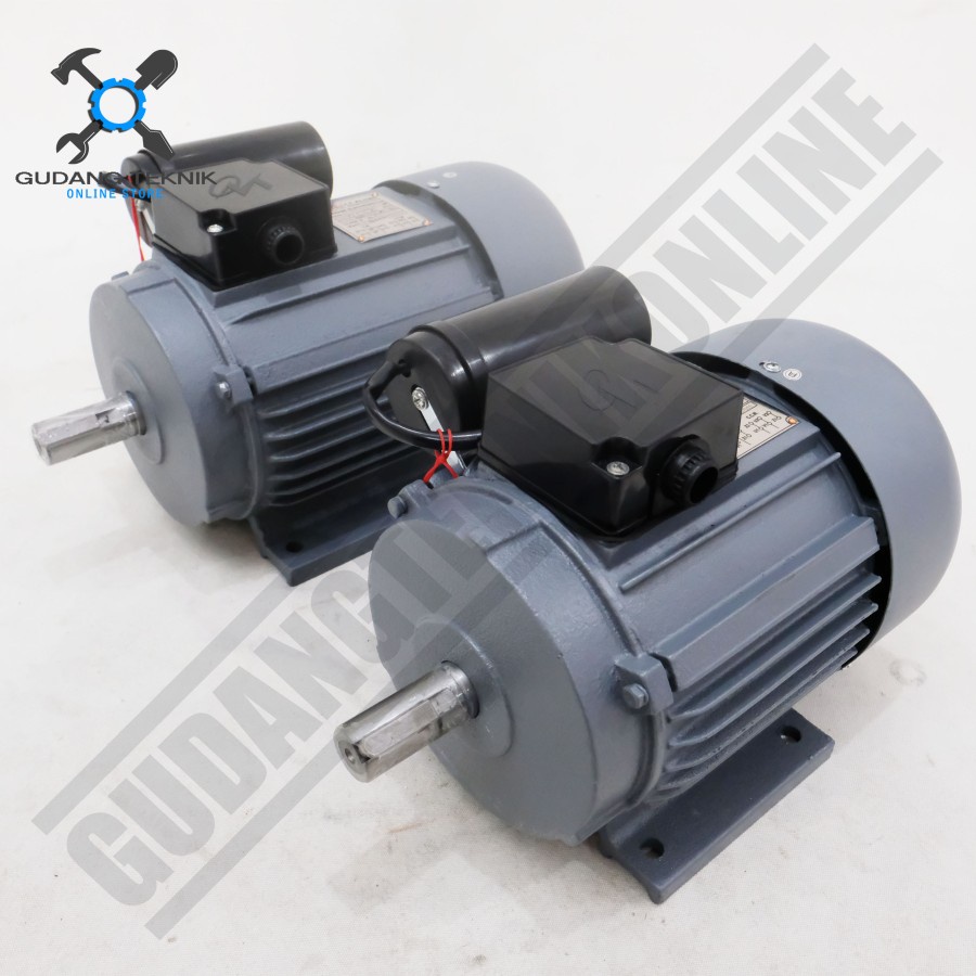 Dinamo Motor Penggerak 1Hp 1Ph 2P 2850Rpm 4P 1450Rpm WIPRO / Dinamo Elektro Motor 1 Hp 1 Phase 2 Pole 2850 Rpm 4 Pole 1450 Rpm WIPRO