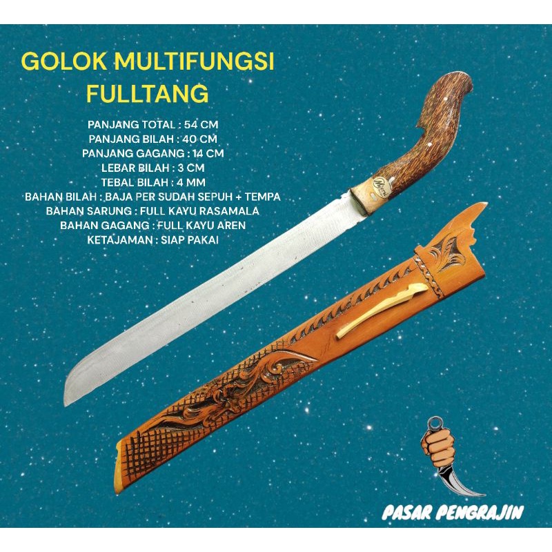 BEDOG BAJA PER ASLI / COCOK UNTUK BERKEBUN, BETANI, DAN BERBURU