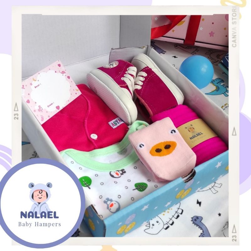 NALAEL Hampers bayi HAPPY Series kado lahiran
