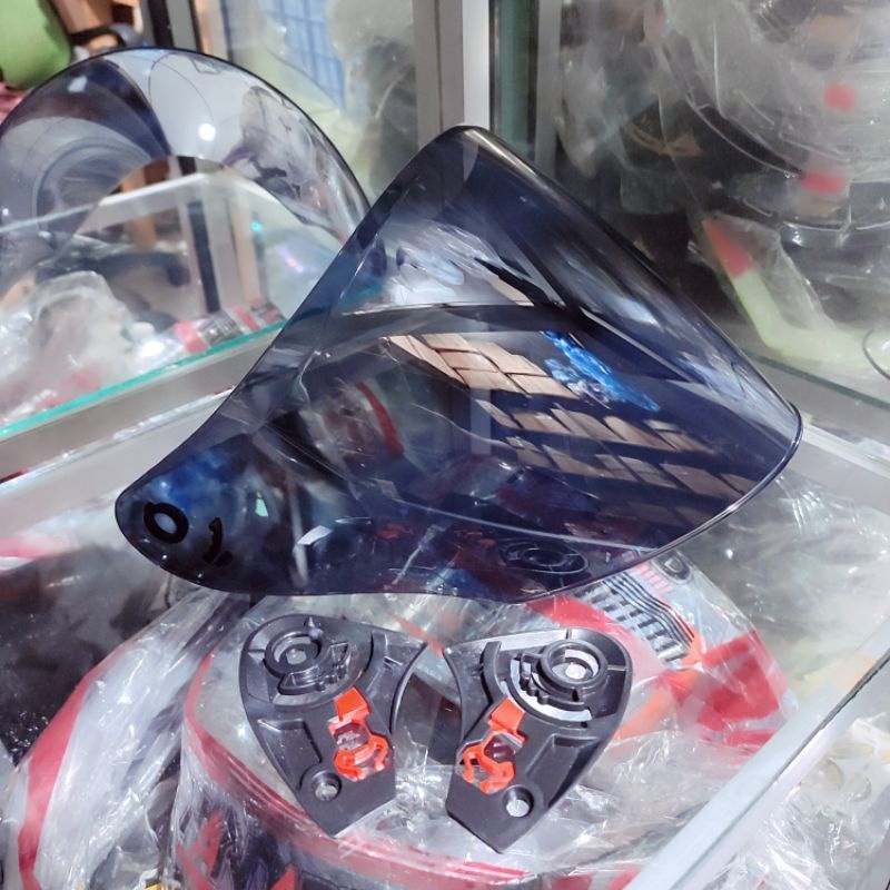 Kaca visor iridium  kyt venom open KYT dj maru Ink centro KYT galaxy / kyt galaxy flat r / flat visor kyt dj maxi iridium kyt galaxy flat r  Bisa dipasang helm Jitsu js1