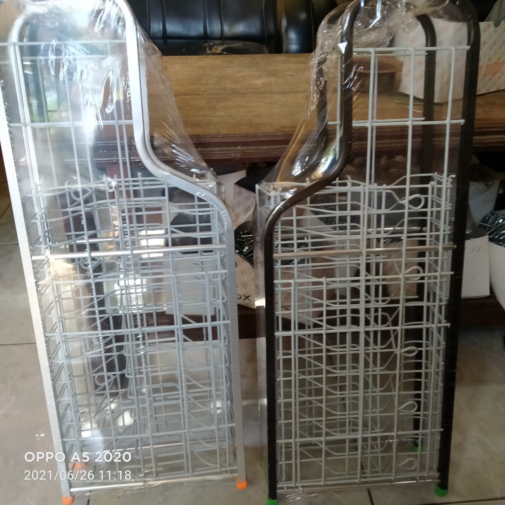 Rak Piring 03 Besi/Rak RPL 03/Rak Dapur/ RAK GELAS/ RAK PIRING ALUMUNIUM 3 SUSUN