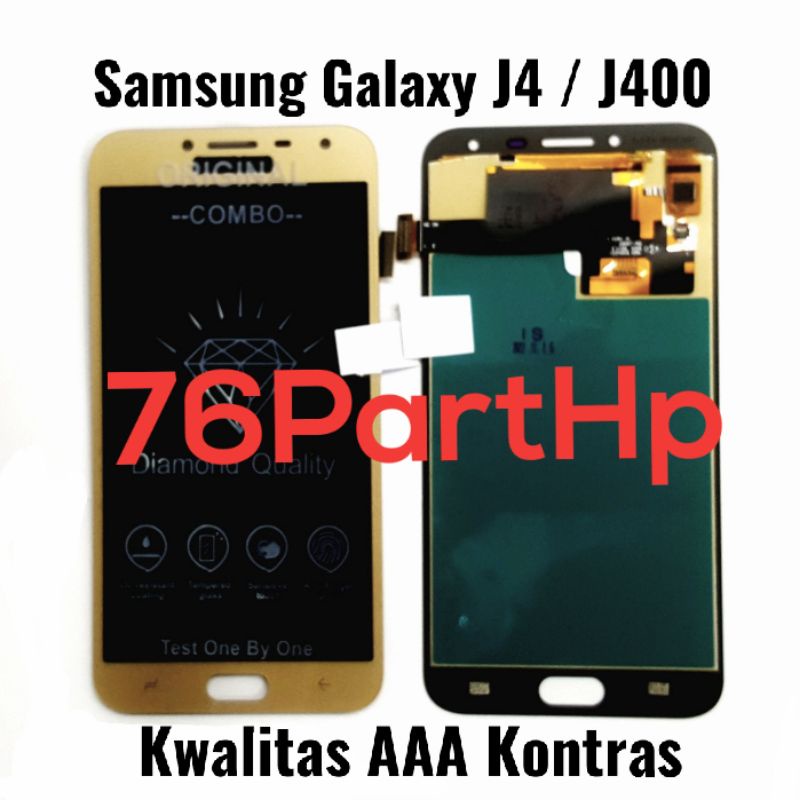 Lcd Touchscreen Fullset Kwalitas AAA kontras Samsung Galaxy J4 - J400 - Hitam