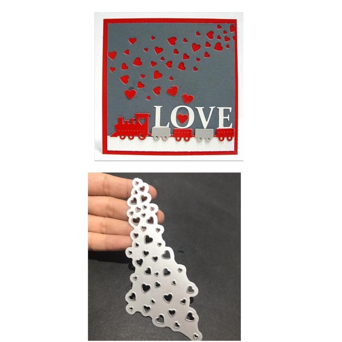 

Cutting dies love decoration heart valentine scrapbooking DHPATTERN