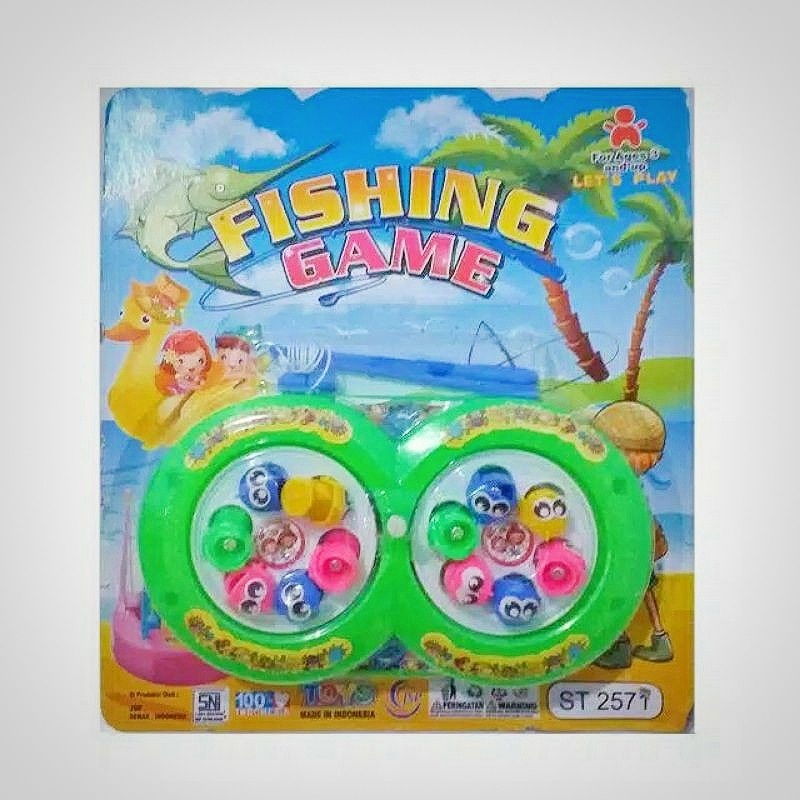 Mainan Pancing Anak Ikan Fishing Game Magnet 2 Kolom