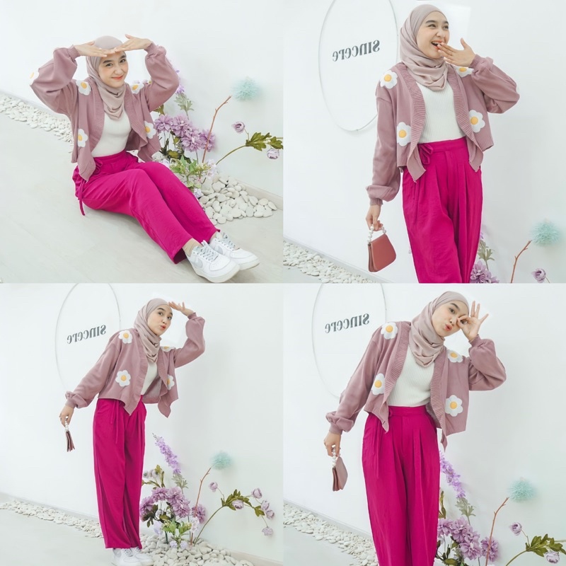 SHIEENA KNITE CARDY - KARDIGAN RAJUT PREMIUM WANITA