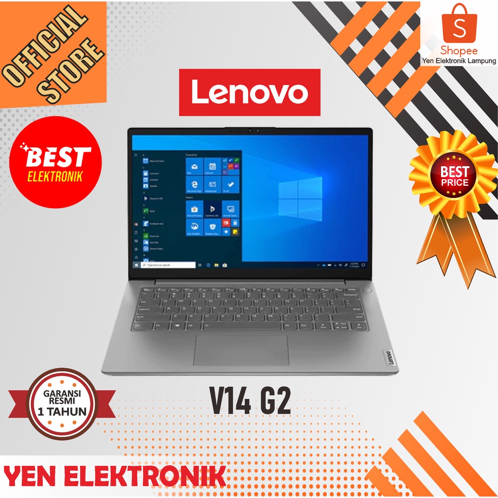 Laptop LENOVO V14 G2 - Intel Core i3 1115G4 8GB RAM 256GB SSD HD