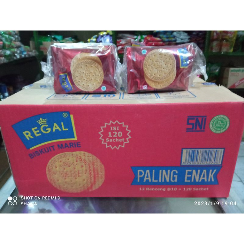 

Biskuit REGAL sachet isi 10