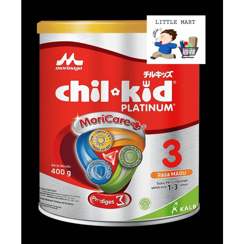 Morinaga Chil Kid Platinum 3 800gr MADU